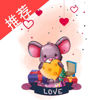 图片 Sweet Mousy 蜜鼠捧心心
